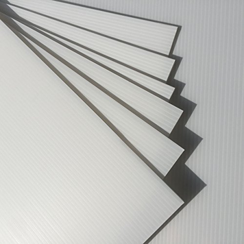 MEJOR CONOCIDO 10 Pack 24'x18' White Corrugated Plastic Blank Lawn Yard Signs Sheet 4mm Extra Durability for DIY Advertising, House Sales, Party, Businesses, Guidepost, Guinea Dog Pig Cage