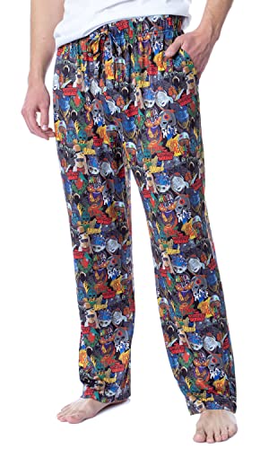 DC Comics Mens' The Suicide Squad Task Force X Sleep Pajama Pants (Large) Multicolored