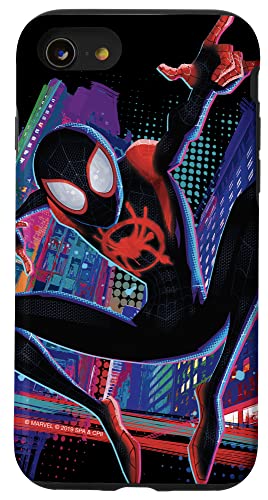 iPhone SE (2020) / 7 / 8 Marvel Spider-Man Into the Spider-Verse Miles Morales City Case