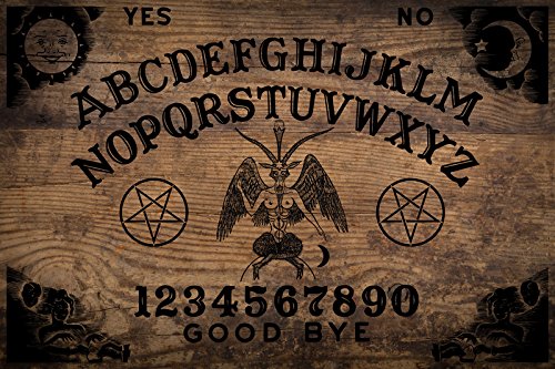 Ouija Board - Classic Plank Design with Planchette