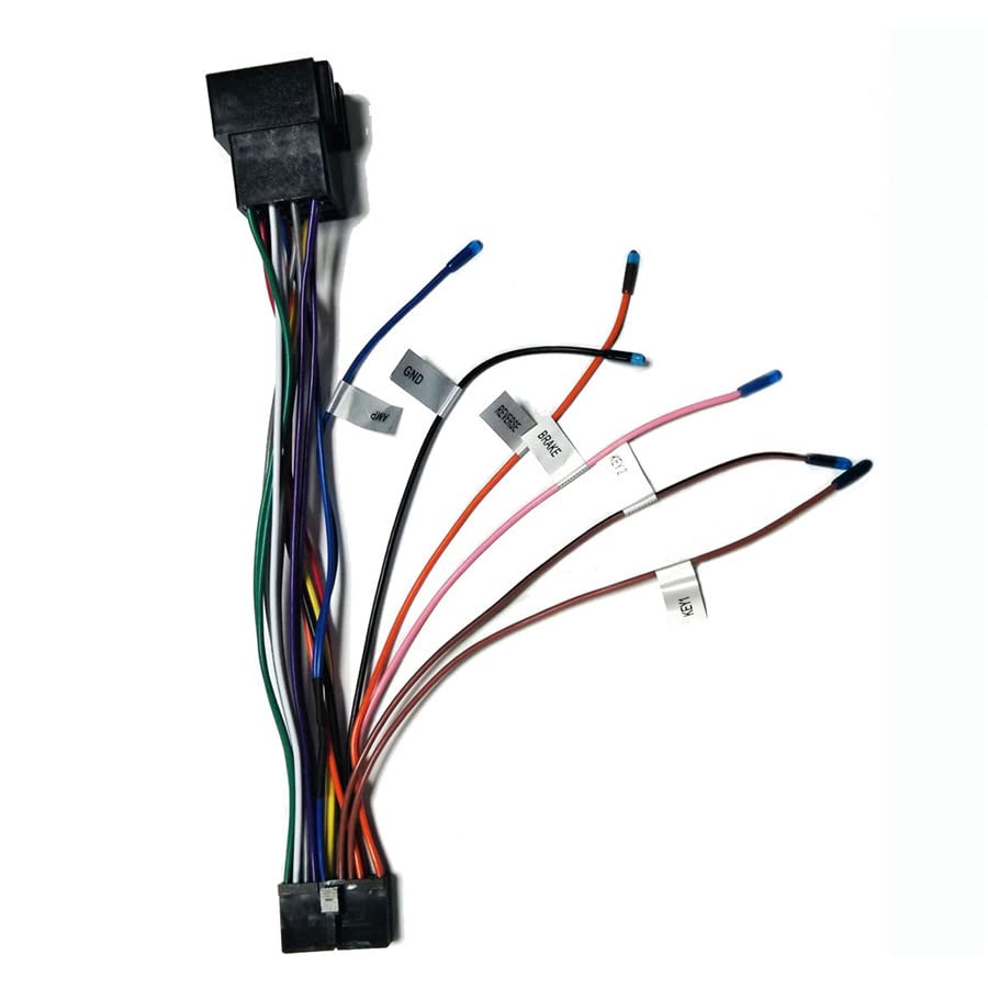 Car Stereo Universal Android Power Cable Harness ISO Suitable for Toyota for Nissan Model for Panlelo Radio