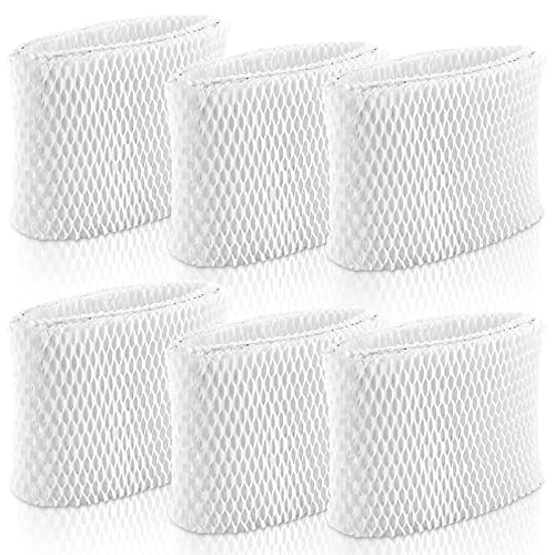 WF2 Humidifier Filter Replacement for Vicks V3500 V3100 V3900 V3700 VEV320,Kaz 3020 & Re-Lion WA-8D Cool Mist Humidifiers,Pack of 6