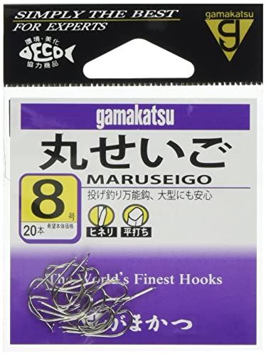 Gamakatsu Round Seigo White No. 8