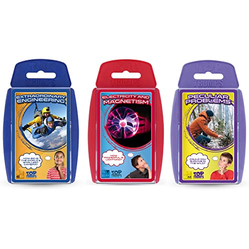 Top Trumps STEM: Engineering, Electricity and Magnets Top Trumps Card Game Bundle