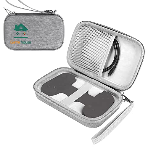 PINSO Pinson Travel Carrying Case Compatible With Backbone One Controller, Extra Room for Accessories (gray)