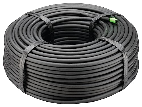 Rain Bird T22-250S Drip Irrigation 1/4' Blank Distribution Tubing, 250' Roll, Black