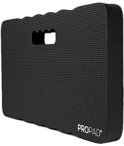 Thick Kneeling Pad, Garden Kneeler for Gardening, Bath Kneeler for Baby Bath, Kneeling Mat for Exercise & Yoga, Knee Pad for Work, Floor Foam Pad, Extra Large (XL) 18 x 11 x 1.5 Inches, Black