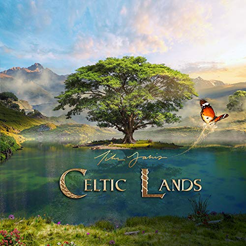 Tim Janis Celtic Lands Audio CD - Instrumental Tracks for Meditation, Relaxation, and Stress Relief - Soothing New Age Melodies for Yoga and Massage Sessions- Calming Morning Tunes and Folk Music