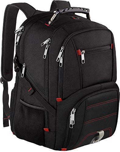 Jiefeike Travel Laptop Backpack,Extra Large Capacity TSA Friendly Anti Theft Backpacks with USB Charging Port,Water-Resistant Men Business College Computer Bookbag Fits 17 Inch Laptop&Notebook