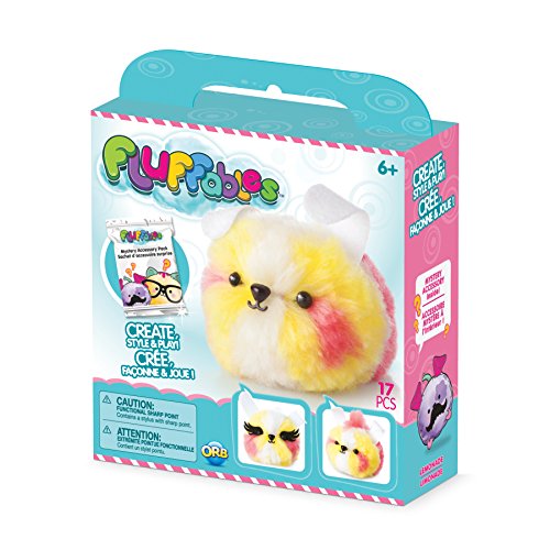 ORB The Factory Fluffables Lemonade Arts & Crafts, Yellow/White/Pink, 5.75' x 2' x 6'