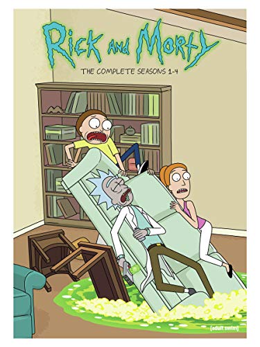 Rick and Morty: Seasons 1-4 (DVD)