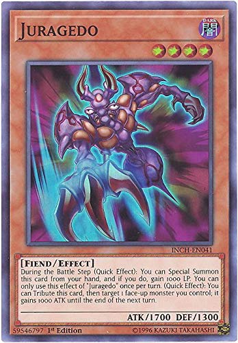 Yu-Gi-Oh! - Juragedo - INCH-EN041 - Super Rare - 1st Edition - Infinity Chasers