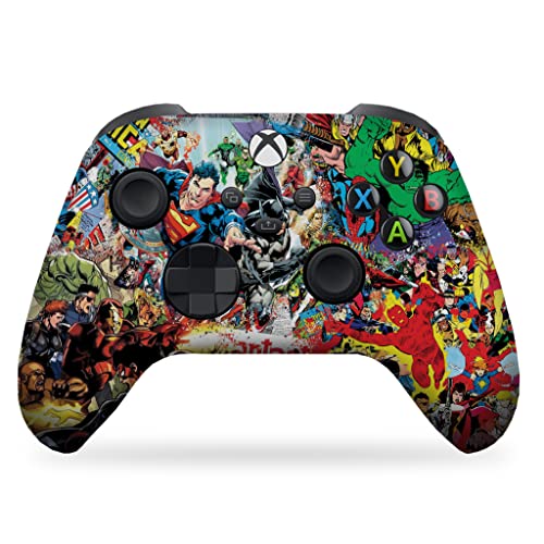 Original X-box Wireless Controller Special Edition Customized by DreamController Compatible with X-box One S/X-box Series X/S & Windows 10 Made with Advanced HydroDip Print Technology(Not Just a Skin)