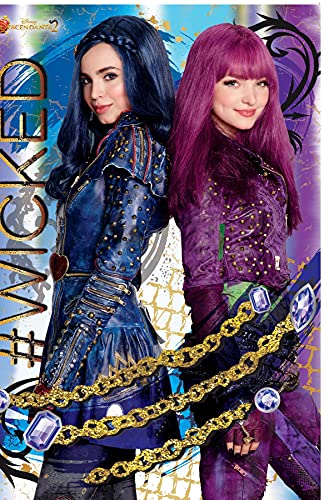 Trends International Disney Descendants 2 - Wicked Wall Poster, 22.375' x 34', Unframed Version