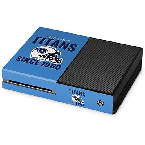 Skinit Decal Gaming Skin Compatible with Xbox One Console - Officially Licensed NFL Tennessee Titans Helmet Design