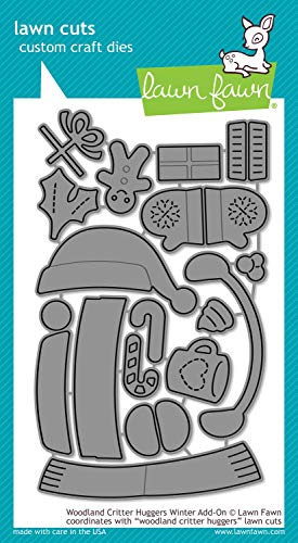 Lawn Fawn Dies - Woodland Critter Huggers Winter Add-on (LF1788)