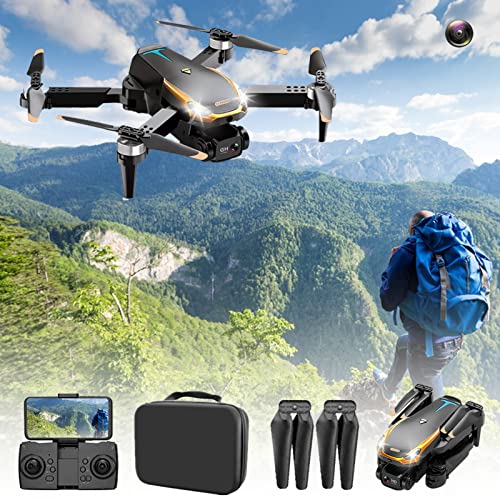 Sales Clearance Drones with Camera for Adults 4K - Dual 1080P HD Camera Mini Drone - Foldable RC Quadcopter - Remote Control Helicopter Toys Gifts for Boys Girls Beginners Kids
