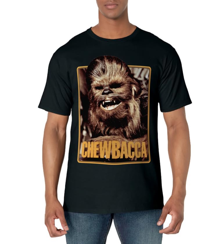Star Wars Chewbacca Vintage Trading Card Retro T-Shirt T-Shirt