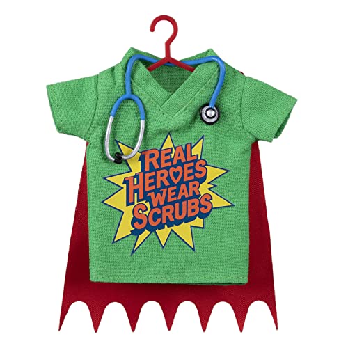 Hallmark Keepsake Christmas Ornament 2022, Healthcare Hero Scrubs, Fabric
