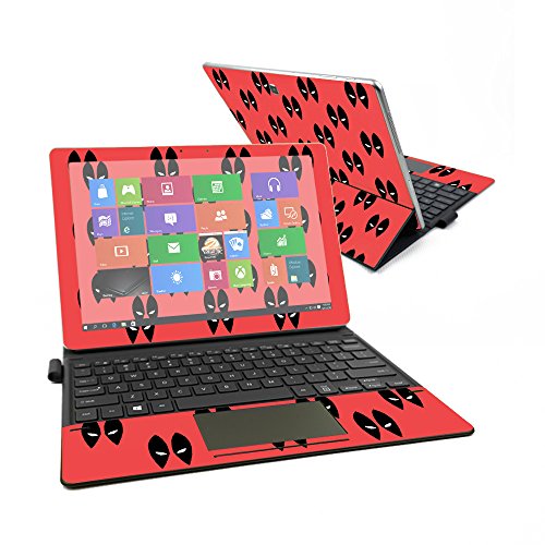 MightySkins Skin Compatible with Samsung Galaxy Book 12' - Dead Eyes Pool | Protective, Durable, and Unique Vinyl Decal wrap Cover | Easy to Apply, Remove, and Change Styles | Made in The USA