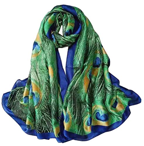 Acotavie Scarfs for Women Fashion Scarves Long Satin Scarf Lightweight Sunscreen Shawls (T-01)