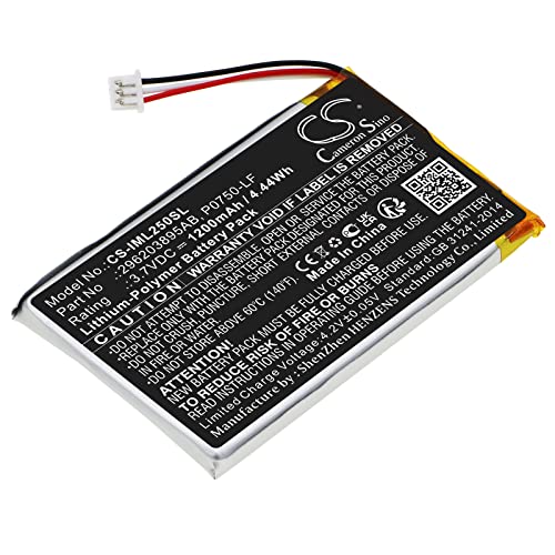 FYIOGXG CS Battery for Link 2500 PN: 296203895AB, P0750-LF 1200mAh / 4.44Wh