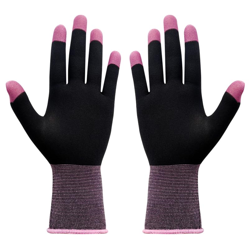 Aktudy 1 Pair Touch Screen Gloves Highly Sensitive Gloves Mittens Anti-Sweat Breathable Keep Warm for PUBG E-Sports Sara Gaming Gloves
