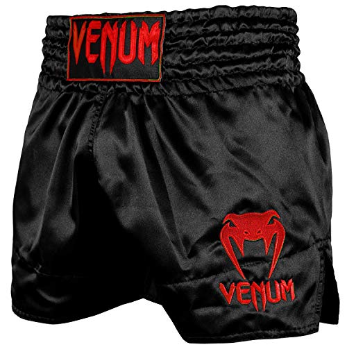 Venum Muay Thai Shorts Classic - Black/Red - L