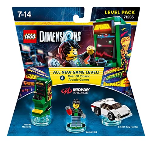 LEGO Dimensions, Midway Retro Gamer, Level Pack