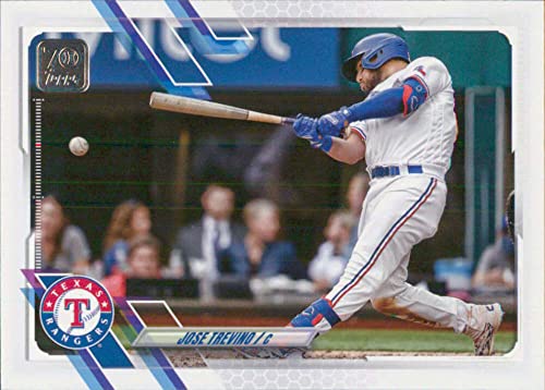 2021 Topps Update #US320 Jose Trevino NM-MT Texas Rangers Baseball