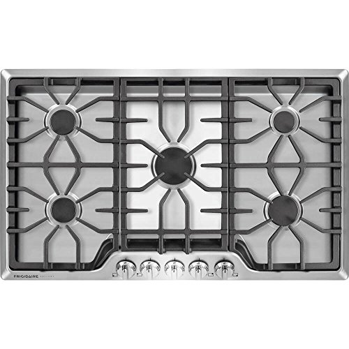 Frigidaire FGGC3645QS 36' Gas Cooktop, Stainless Steel