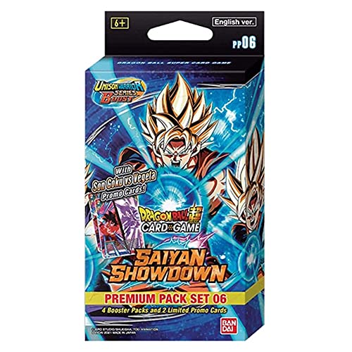 Card Game Dragon Ball Super Saiyan Showdown Premium Pack Set 06