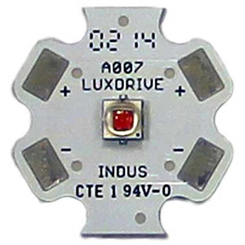 Cree Xlamp XP-E2 Red LED Star Pack of 2