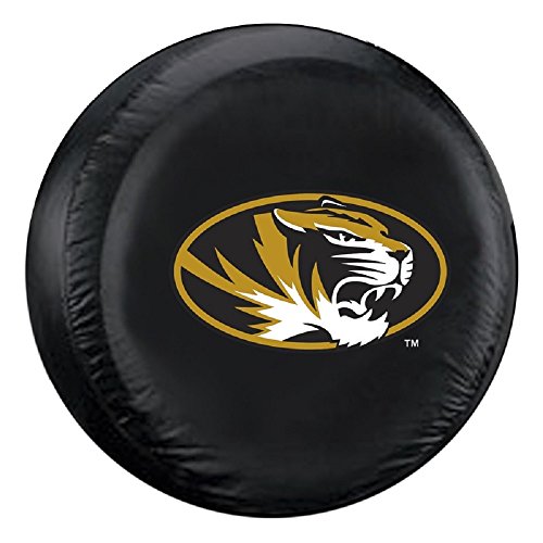 NCAA Missouri Tigers Unisex Tire Covermissouri Tigers Tire Cover Black, Standard Size