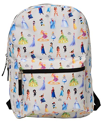 Disney 16' Laptop Backpack Cargo Pocket D100 Princess Minnie Mouse AOP