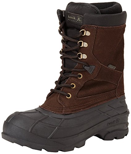 Kamik Men's Nationplus Boot Dark Brown 11.5 M US