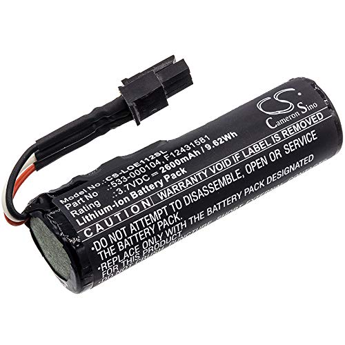 Cameron Sino New 2600mAh Battery for ConferenceCam Connect, Ears Boom 2, S-00122, S00151, S-00151, S00166, S-00166, UE Kora Boom, UE MegaBoom 2, UE Ultimate, VR0004
