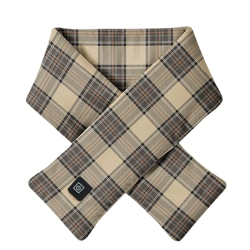 WUMAWEI riding gloves Heated Scarf for Men and Women- Neck Warmer, Men and Women Rechargeable Heated Scarfs with Battery, 77 Heating Levels, Christmas Gift