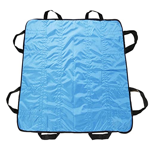 Positioning Bed Pad with Handles 48' X 40' Incontinence Mattress Bedding Protector Liner Underpad Straps for Easy Lift & Transfer Reusable Washable Hospital Quality