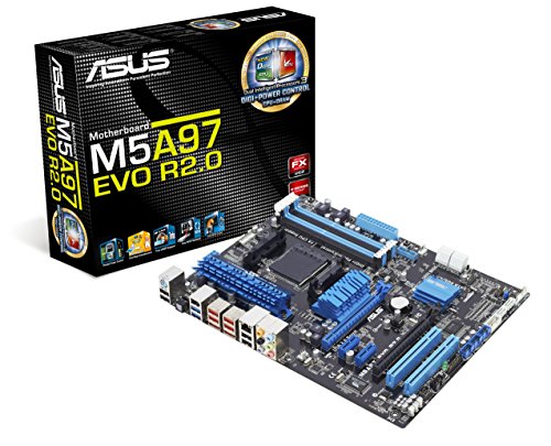 ASUS M5A97 EVO R2.0, AMD, Socket AM3+, 970, 90-MIBJJ0-G0EAY0MZ