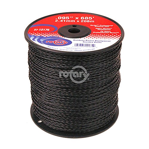 Rotary Item 12175, Trimmer Line .095 Md Spool Black Vortex Line