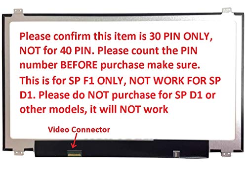 LG LP173WF4(SP)(F1) New Replacement LCD Screen for Laptop LED Full HD Matte