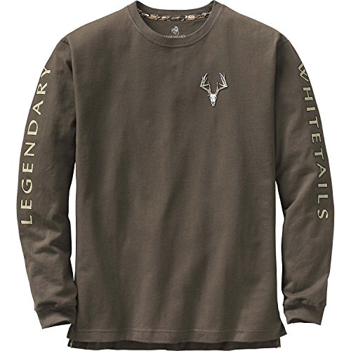 Legendary Whitetails Men's Standard Legendary Non-Typical Long Sleeve T-Shirt, Swamp, X-Large