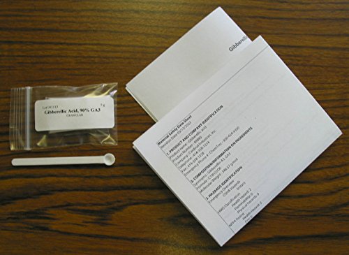 (Ship from USA) Gibberellic Acid, 90% GA3 - Granular - 5g - Technical Grade Kit - USA Seller /ITEM NO#8Y-IFW81854273895