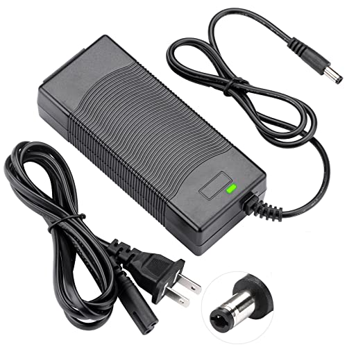 AMPOWSURE 42V 2A Charger 1 Prong for 36V Lithium Ebike Escooter Compatible with Gotrax and All Brands' Electric Bike Scooter 5.5mm Plug