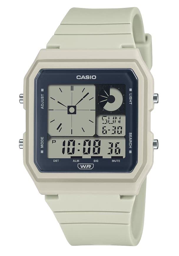 Casio POP Bio-Based Renewable Band LED Backlight Daily Alarm Digital Watch LF20W-8A