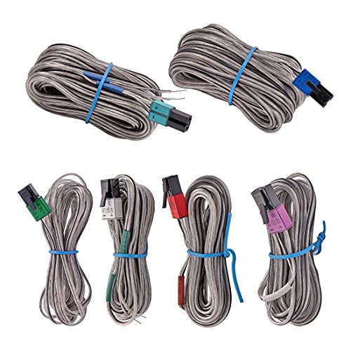 Tendodo 6 Pcs Speaker Wire/Cables for Sony Audio DAV-BC150 DAV-D150G DAV-DX155 DAV-DX375 DAV-DZ110 DAV-DZ720 DAV-DZ810W DAV-FC7 DAV-FR10W DAV-FX500 DAV-IS10 DAV-LF1 DAV-SB100 DAV-SC5 DAV-SR1 DAV-SR4W
