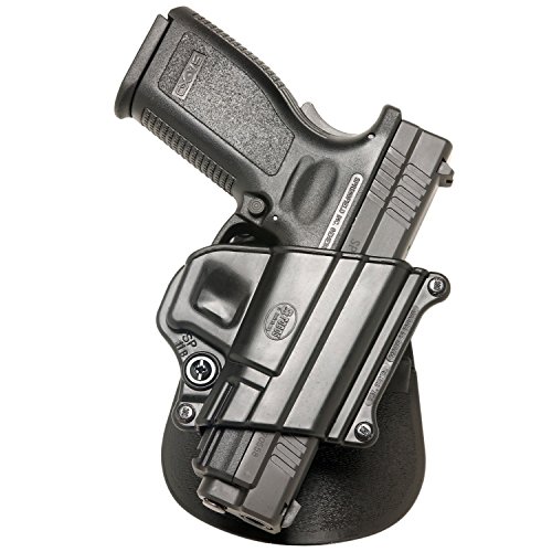Fobus SP11B Compact Holster for Springfield Armory XD / HS 2000 9/357/40 5' 4' / Sig 2022, P250 / H&K P2000 P2000SK /Taurus Millenium .45, Millenium Pro (ALL Pro models), Right Hand Paddle
