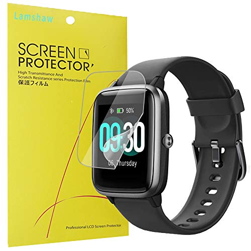 Youkei ID205 Smartwatch Screen Protector, [6 Pack] TPU Clear Film for SKYGRAND/Letsfit/ANBES/Arbily/KUNGIX/LETSCOM/Fitpolo/YAMAY/Willful Smartwatch1.3 Smartwatch (6 PACK)