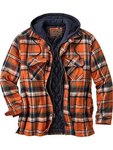 Legendary Whitetails Men's Maplewood Hooded Shirt Jacket XX-Large , Tomahawk Plaid